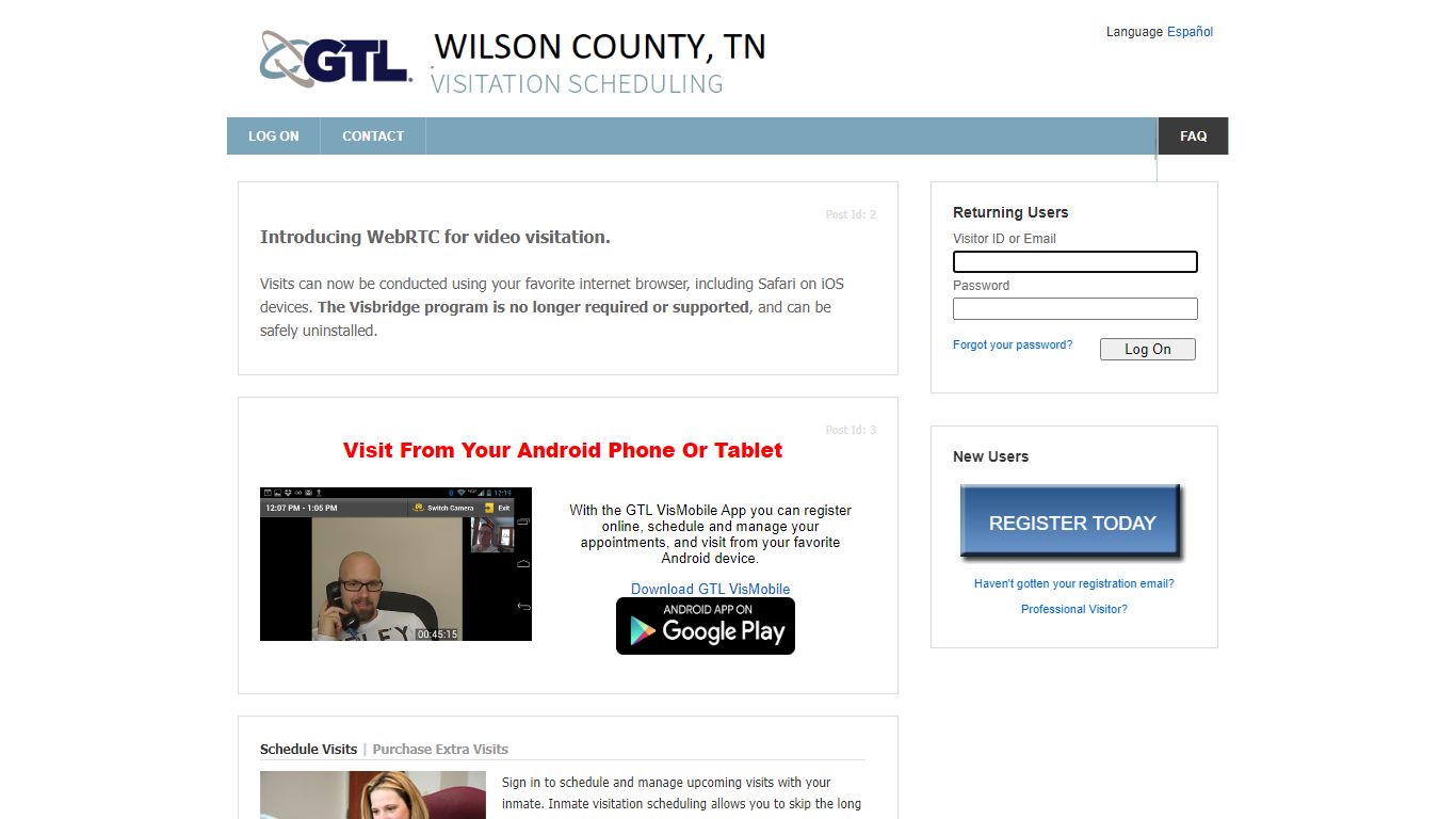 ViaPath Visitor Web 8.0 - GTLVisitMe